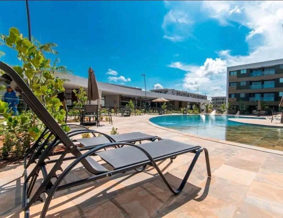 Flat Luxo No Mana Beach Em Muro Alto 4 Pessoas Pôrto das Galinhas Exterior foto